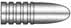 Bullet Mold,
.457" diameter, 535 grain bullet mold,
single cavity steel mold blocks,
by Lyman